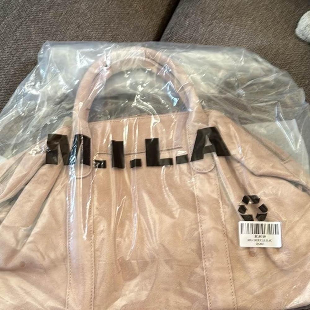 New - in bag M.I.L.A Rose duffel